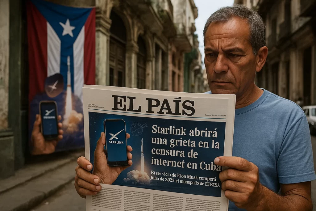 Internet sin ETECSA: celulares podrán conectarse gratis a Starlink en Cuba
